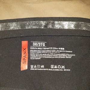 black high waist and thigh spanx 3x
